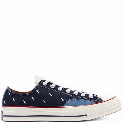 Férfi Converse Indigo Boro Chuck 70 Tornacipő CO0193867 Sötétkék/Bézs